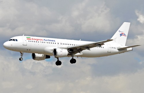 самолет Zagros Airlines